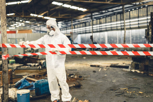 Professional Drug Lab Cleanup technician working in San Diego, CA